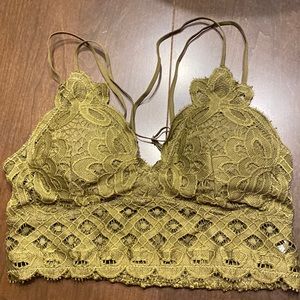 Olive Crochet Bralette